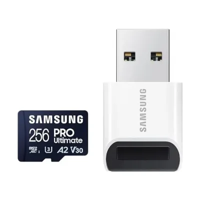 Samsung PRO Ultimate microSDXC 256 Go avec lecteur USB — 2