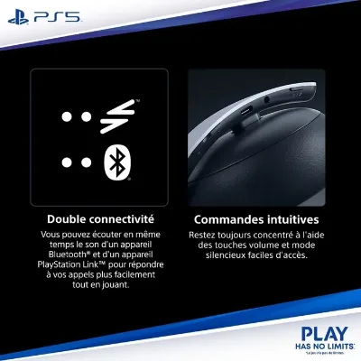 Casque-micro sans fil PULSE Elite – Blanc — 4