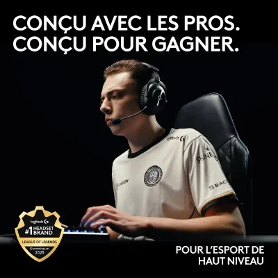 Logitech G PRO X 2 LIGHTSPEED – Casque gaming sans fil – Noir — 3