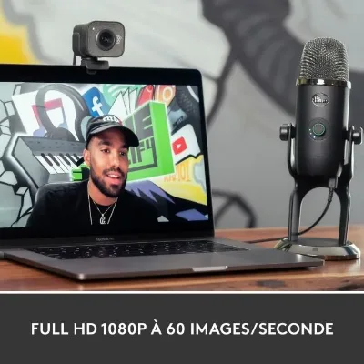 Logitech StreamCam – Webcam Full HD 1080p – Graphite — 3