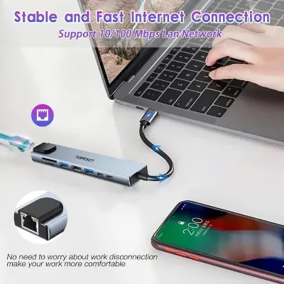 Hub USB-C 8-en-1 — 2