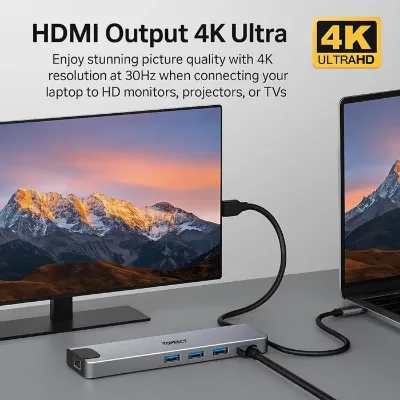 Hub USB-C 8-en-1 — 4