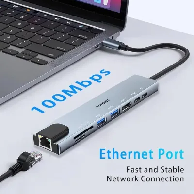 Hub USB-C 8-en-1 — 3