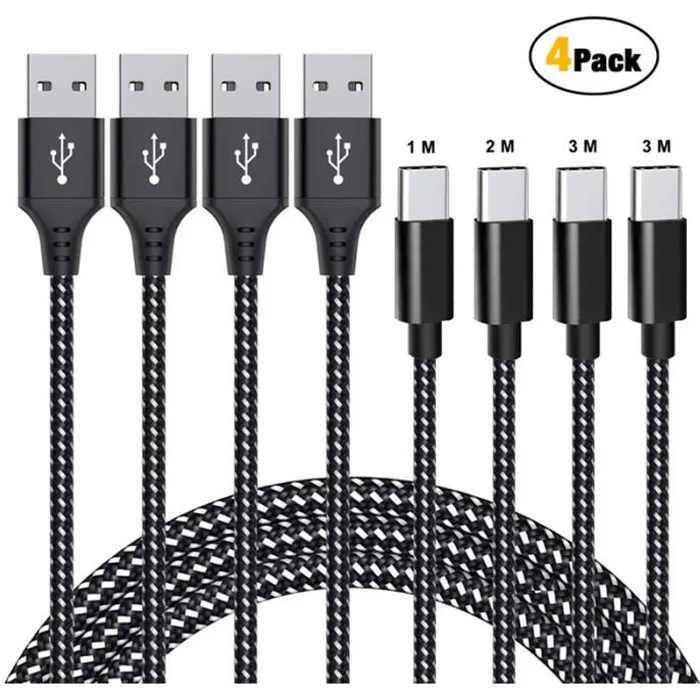 Câble USB-C Tressé 2m
