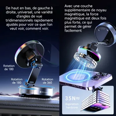 Support téléphone magnétique — 2