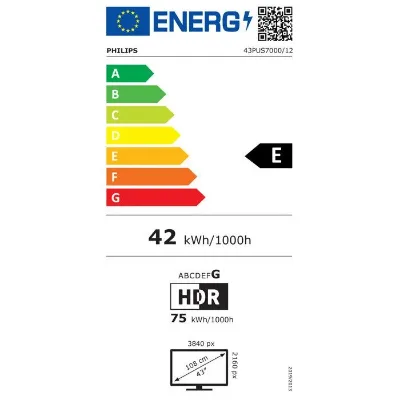 Philips 43PUS7000/12 – TV LED 4K 43" (2025) — 3
