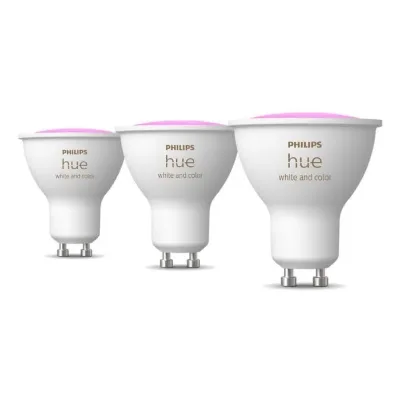 Philips Hue White and Color Ambiance GU10 – Pack de 3 — 3