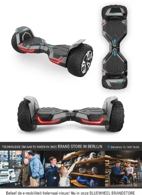 Bluewheel HX510 SUV – Hoverboard tout-terrain 8,5" — 2