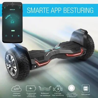 Bluewheel HX510 SUV – Hoverboard tout-terrain 8,5" — 4