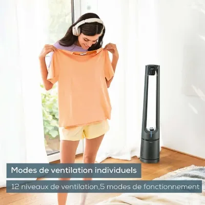 Beurer LV 500 PureFlow – Purificateur d'air et ventilateur 2-en-1 — 2