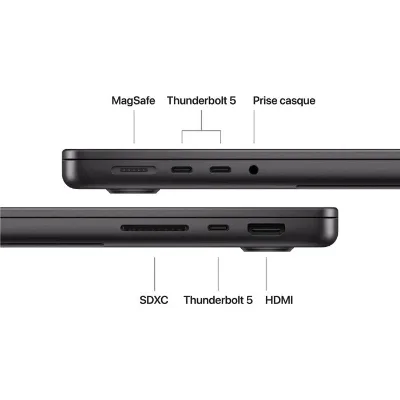 Apple MacBook Pro 14,2" M5 Pro (2026) 24 Go / 1 To – Noir sidéral — 4