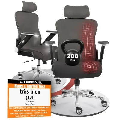 CLOUVOU ProSeat – Chaise de bureau ergonomique — 2